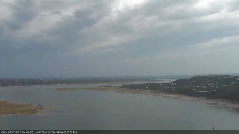 Lake Travis webcam, July 6, 2024 5:00 PM CT