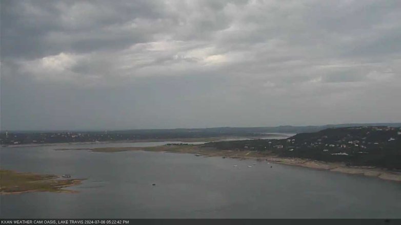 Lake Travis webcam, July 6, 2024 5:25 PM CT