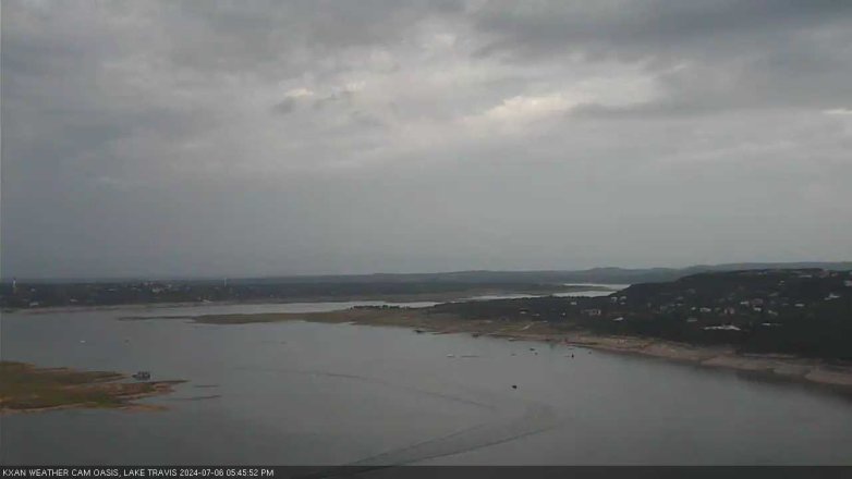Lake Travis webcam, July 6, 2024 5:45 PM CT