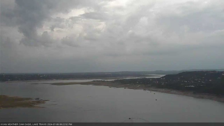 Lake Travis webcam, July 6, 2024 6:25 PM CT