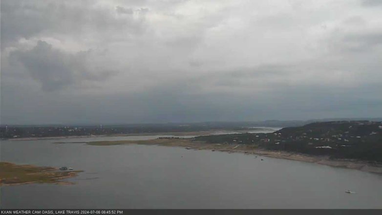 Lake Travis webcam, July 6, 2024 6:45 PM CT