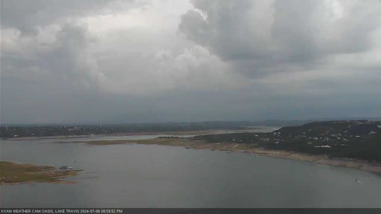 Lake Travis webcam, July 6, 2024 7:00 PM CT