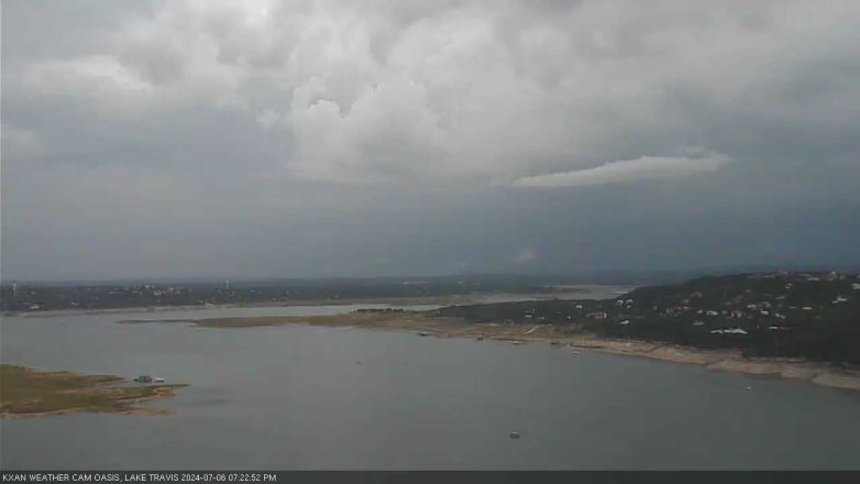 Lake Travis webcam, July 6, 2024 7:25 PM CT