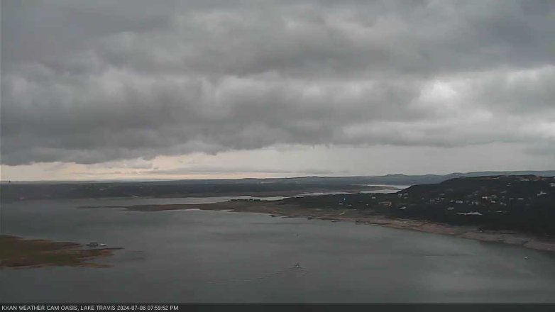 Lake Travis webcam, July 6, 2024 8:00 PM CT