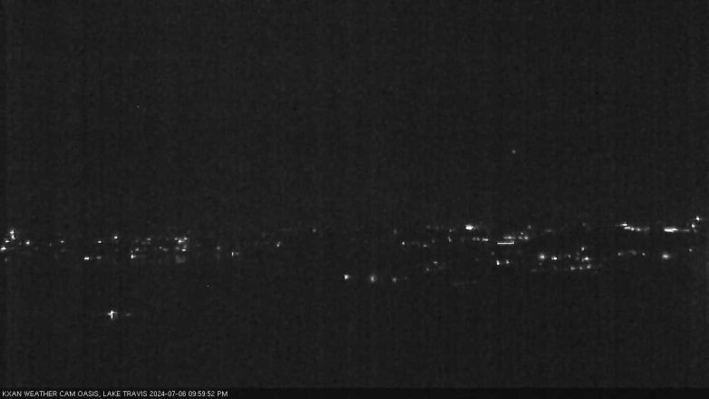 Lake Travis webcam, July 6, 2024 10:00 PM CT