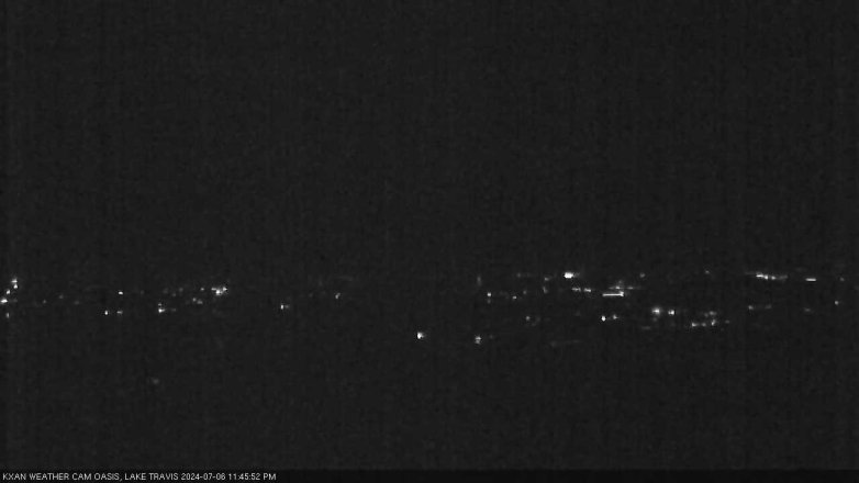 Lake Travis webcam, July 6, 2024 11:45 PM CT