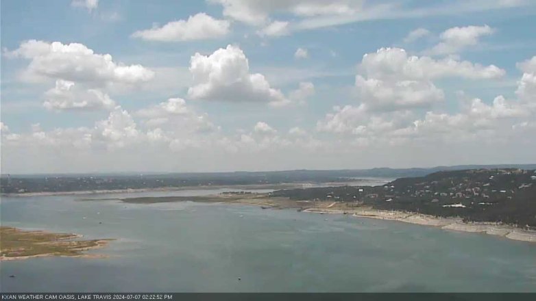 Lake Travis webcam, July 7, 2024 2:25 PM CT