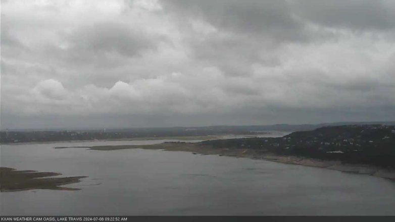 Lake Travis webcam, July 8, 2024 9:25 AM CT