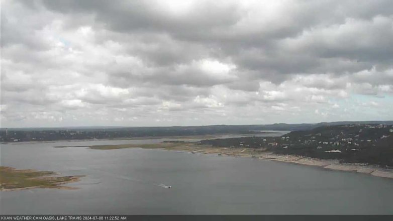 Lake Travis webcam, July 8, 2024 11:25 AM CT