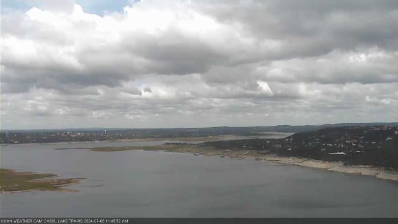 Lake Travis webcam, July 8, 2024 11:45 AM CT