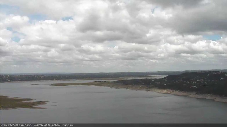 Lake Travis webcam, July 8, 2024 12:00 PM CT