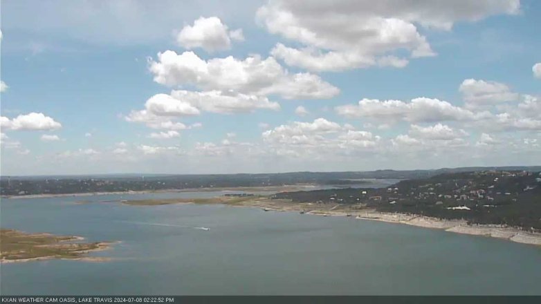 Lake Travis webcam, July 8, 2024 2:25 PM CT