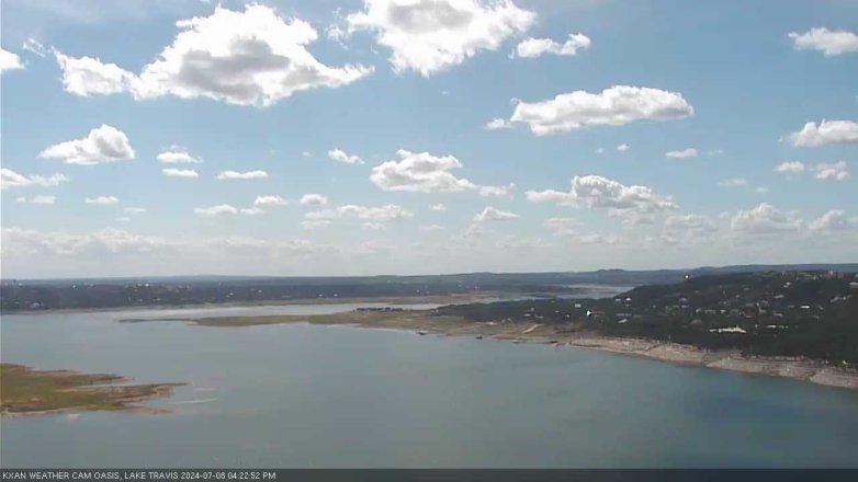 Lake Travis webcam, July 8, 2024 4:25 PM CT