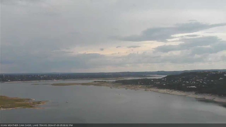 Lake Travis webcam, July 9, 2024 5:00 PM CT