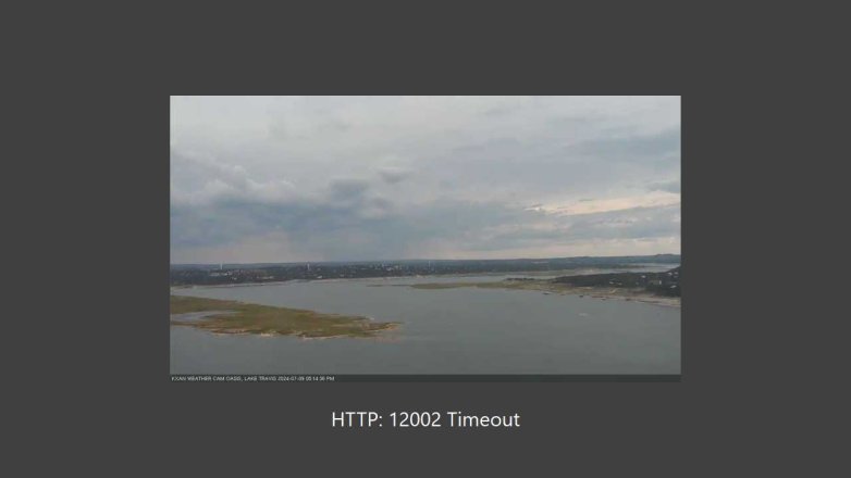 Lake Travis webcam, July 9, 2024 6:45 PM CT