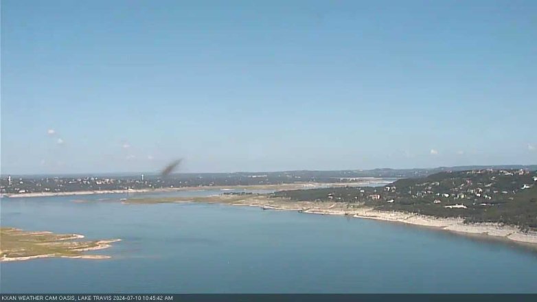 Lake Travis webcam, July 10, 2024 10:45 AM CT