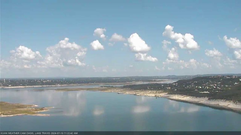 Lake Travis webcam, July 10, 2024 11:25 AM CT