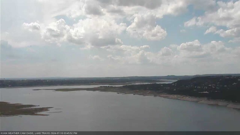 Lake Travis webcam, July 10, 2024 3:45 PM CT