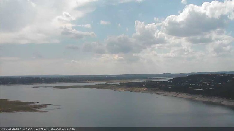 Lake Travis webcam, July 10, 2024 4:00 PM CT