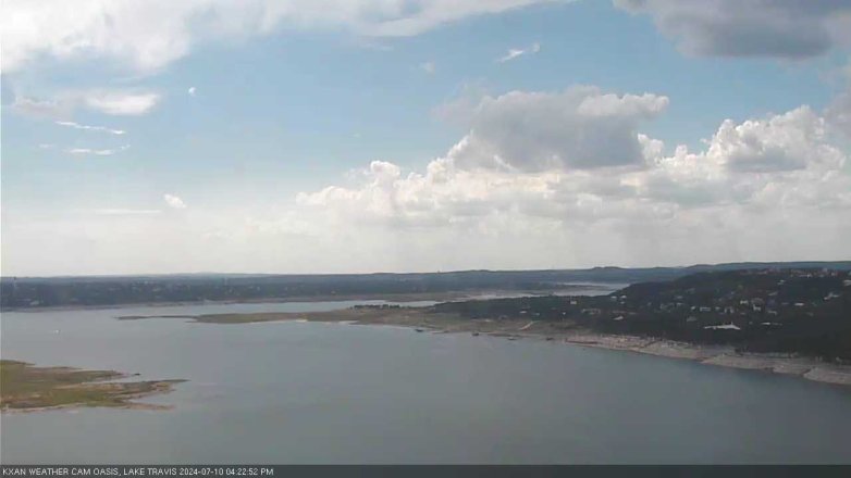 Lake Travis webcam, July 10, 2024 4:25 PM CT