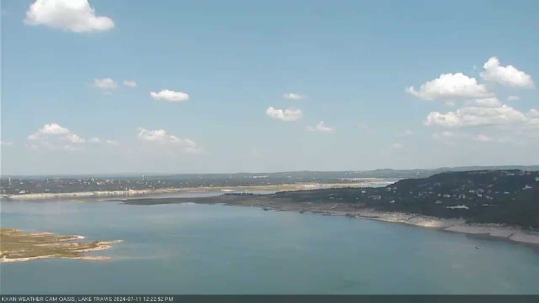 Lake Travis webcam, July 11, 2024 12:25 PM CT