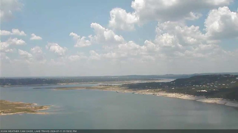 Lake Travis webcam, July 11, 2024 2:00 PM CT