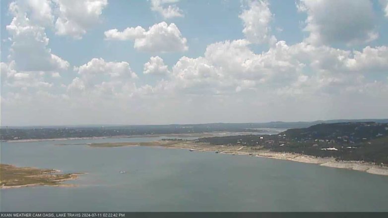 Lake Travis webcam, July 11, 2024 2:25 PM CT