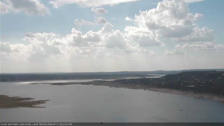 Lake Travis webcam, July 11, 2024 5:25 PM CT