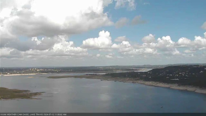 Lake Travis webcam, July 12, 2024 11:00 AM CT