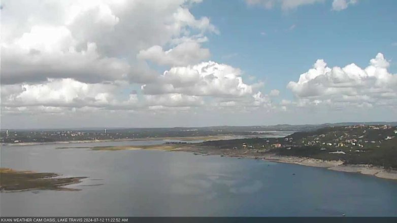 Lake Travis webcam, July 12, 2024 11:25 AM CT