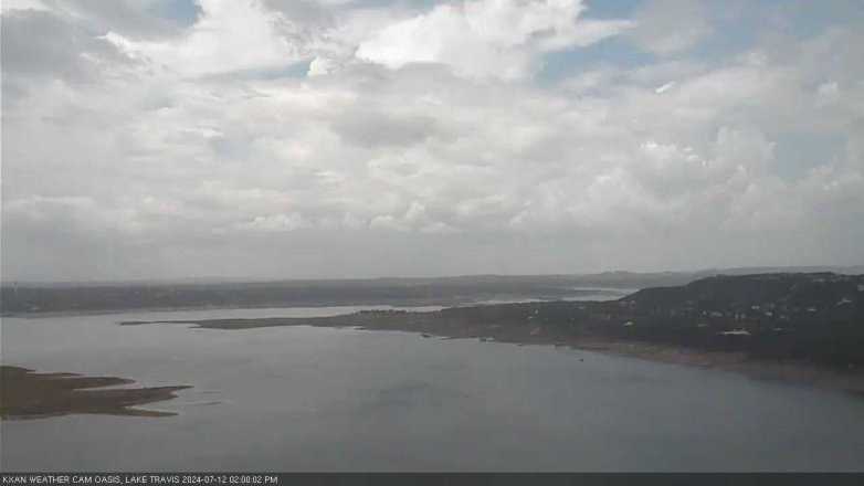 Lake Travis webcam, July 12, 2024 2:00 PM CT