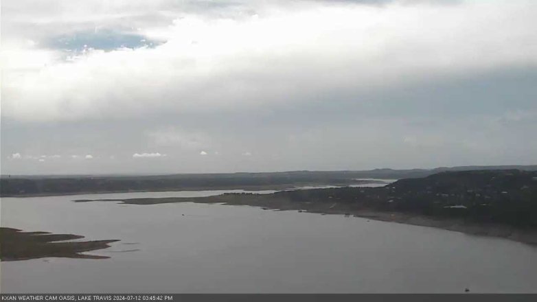 Lake Travis webcam, July 12, 2024 3:45 PM CT