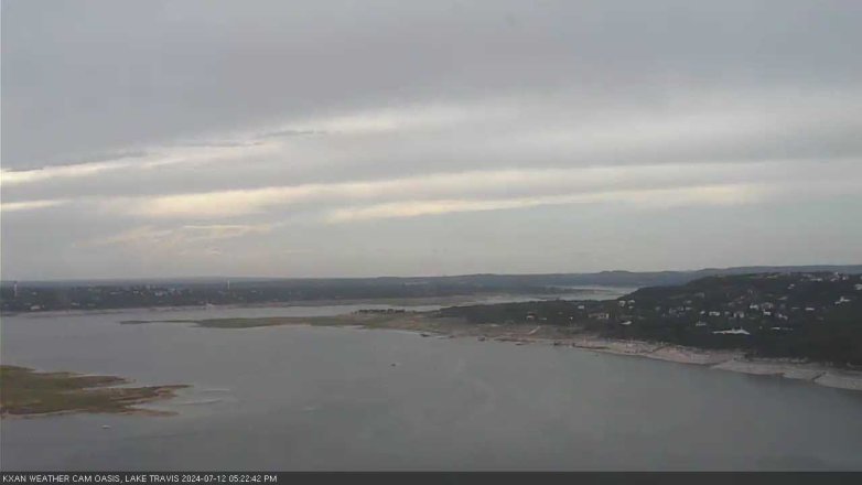 Lake Travis webcam, July 12, 2024 5:25 PM CT
