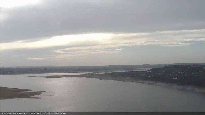 Lake Travis webcam, July 12, 2024 6:00 PM CT