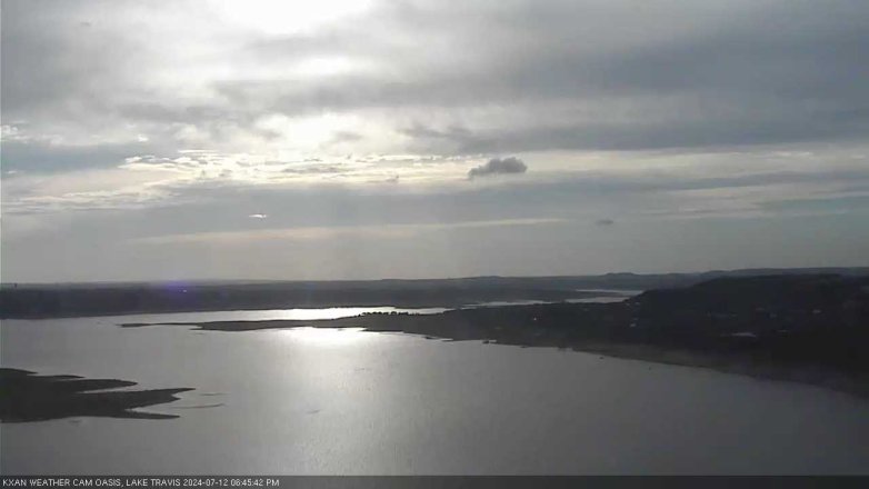 Lake Travis webcam, July 12, 2024 6:45 PM CT