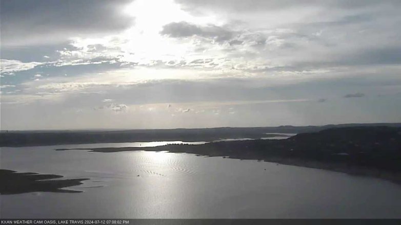 Lake Travis webcam, July 12, 2024 7:00 PM CT