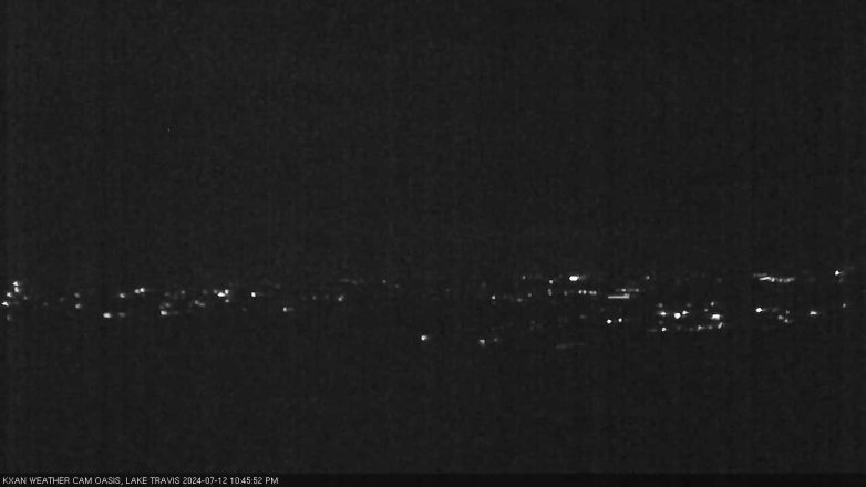 Lake Travis webcam, July 12, 2024 10:45 PM CT