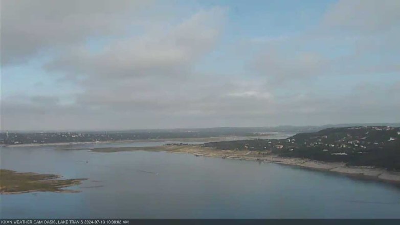 Lake Travis webcam, July 13, 2024 10:00 AM CT