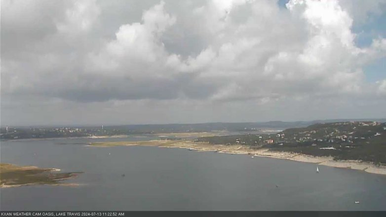 Lake Travis webcam, July 13, 2024 11:25 AM CT