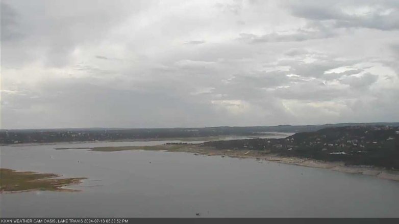 Lake Travis webcam, July 13, 2024 3:25 PM CT