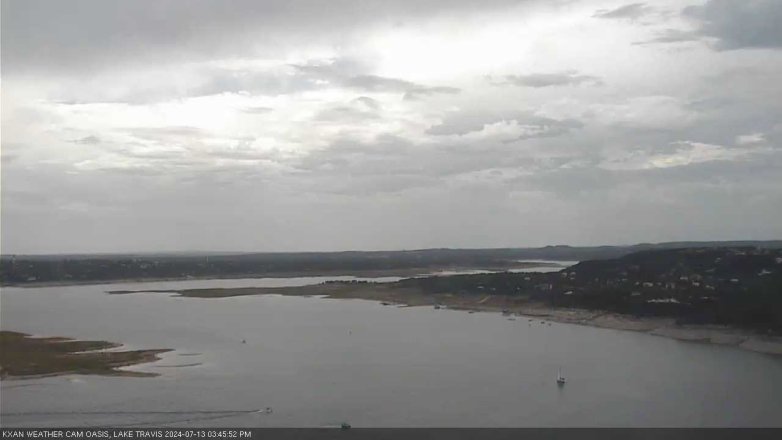 Lake Travis webcam, July 13, 2024 3:45 PM CT