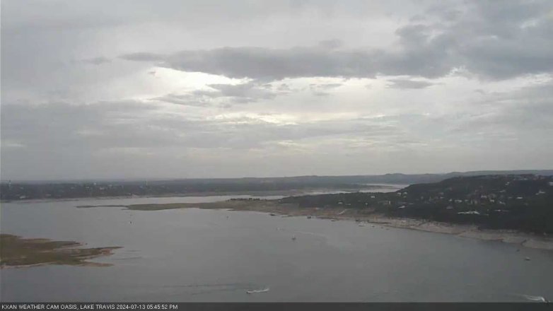 Lake Travis webcam, July 13, 2024 5:45 PM CT