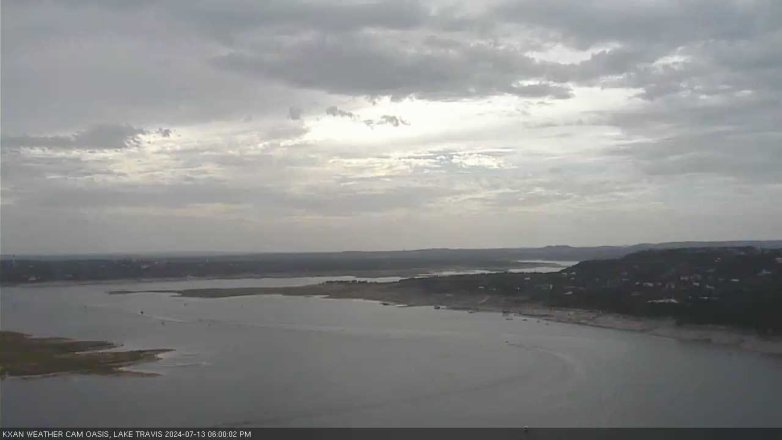 Lake Travis webcam, July 13, 2024 6:00 PM CT