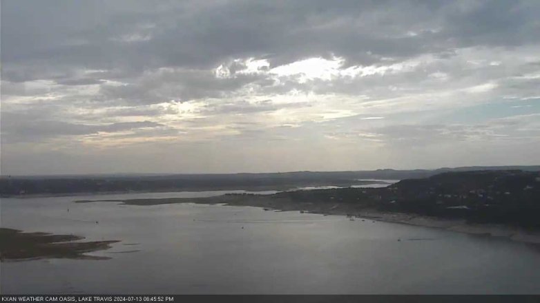 Lake Travis webcam, July 13, 2024 6:45 PM CT