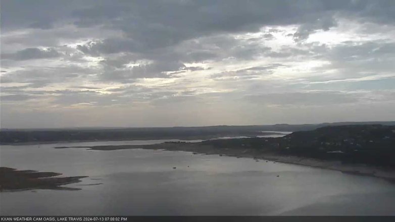 Lake Travis webcam, July 13, 2024 7:00 PM CT