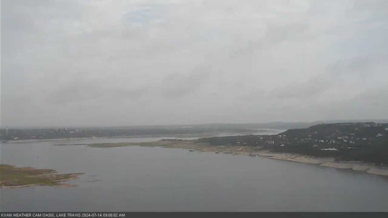 Lake Travis webcam, July 14, 2024 9:00 AM CT
