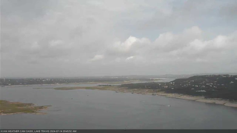 Lake Travis webcam, July 14, 2024 9:45 AM CT