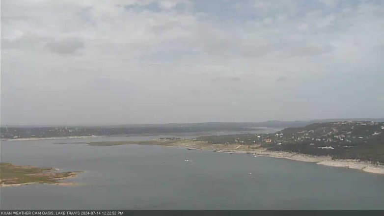 Lake Travis webcam, July 14, 2024 12:25 PM CT