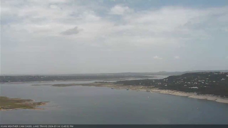 Lake Travis webcam, July 14, 2024 12:45 PM CT