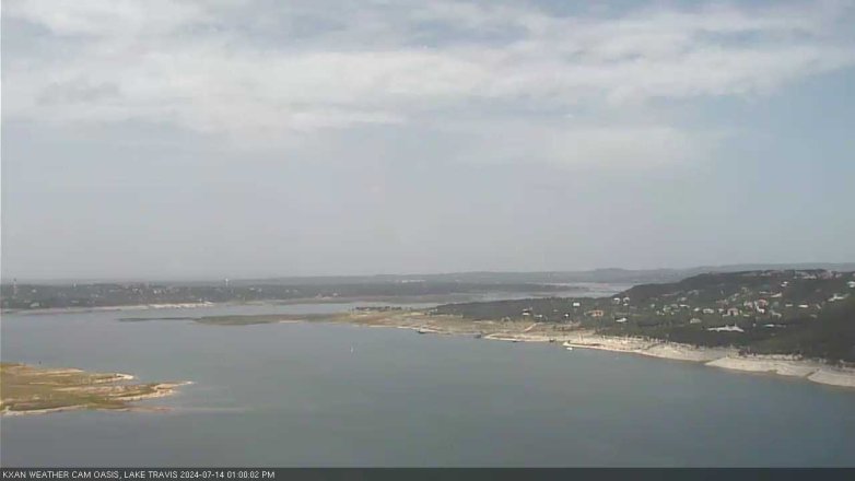 Lake Travis webcam, July 14, 2024 1:00 PM CT